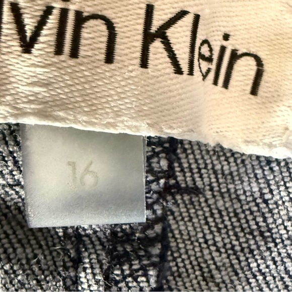 Calvin Klein Dark Blue Mini Skirt - Picture 5 of 9